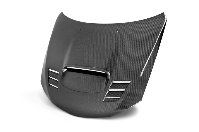CWII-style carbon fiber hood <br> 2008-2014 Subaru Impreza