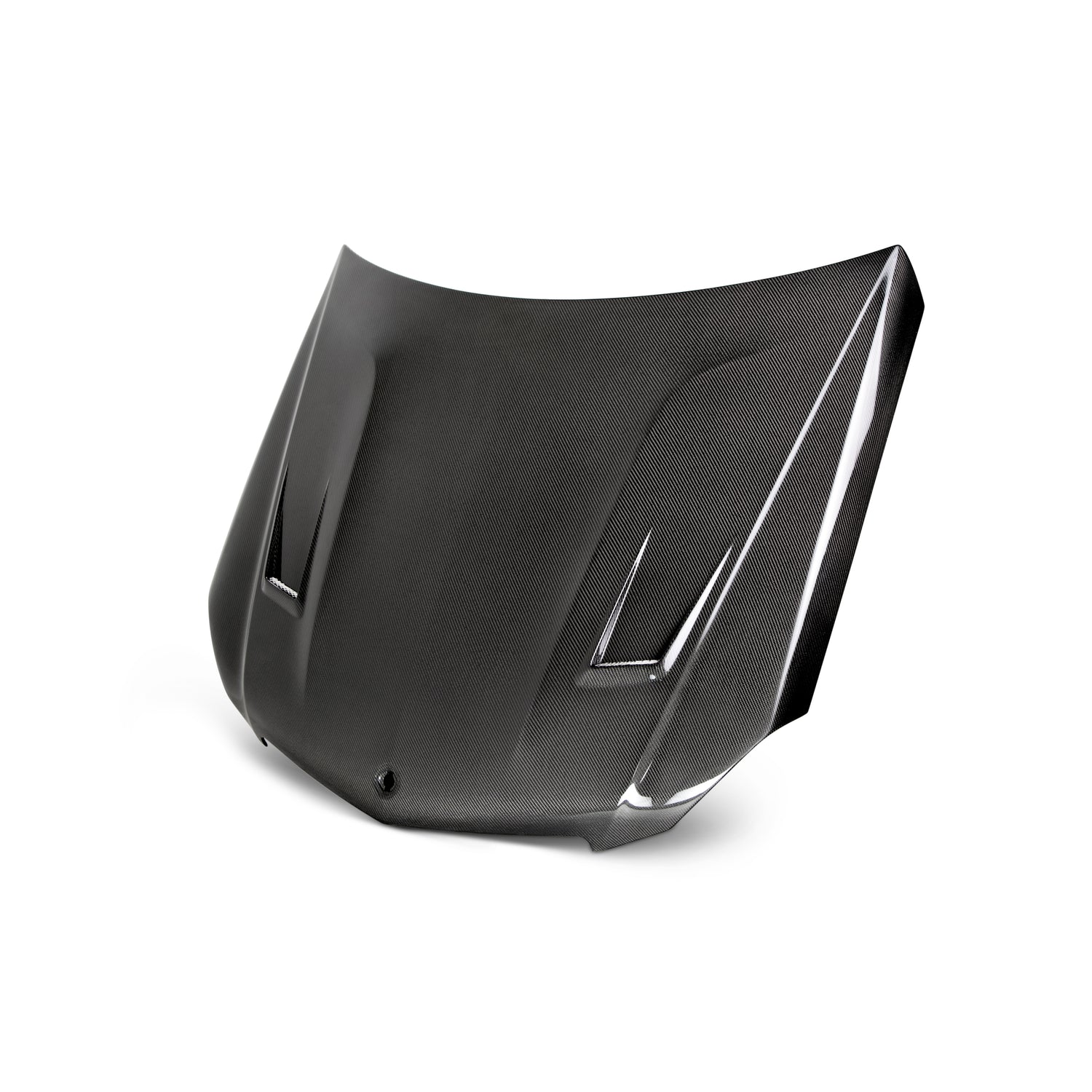 GT-style carbon fiber hood <br> 2012-2015 Mercedes-Benz C63 AMG