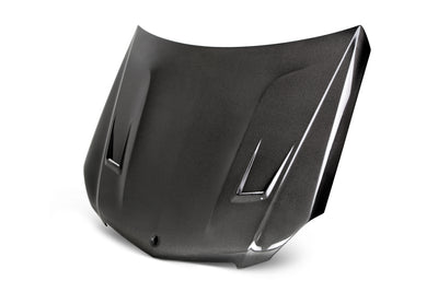 GT-style carbon fiber hood <br> 2012-2015 Mercedes-Benz C63 AMG