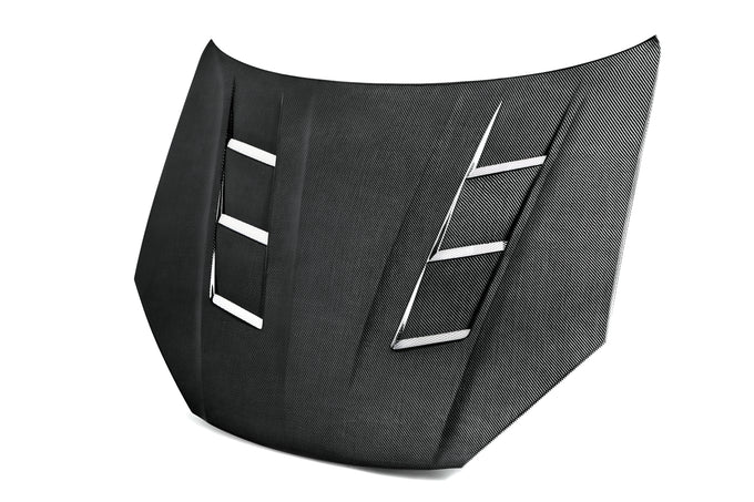 TS-style carbon fiber hood <br> 2013-2016 Hyundai Genesis Coupe