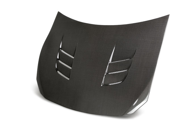 TS-style carbon fiber hood <br> 2013-2020 Scion FRS, Toyota 86, Subaru BRZ