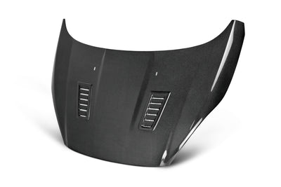 RS-style carbon fiber hood <br> 2014-2019 Ford Fiesta