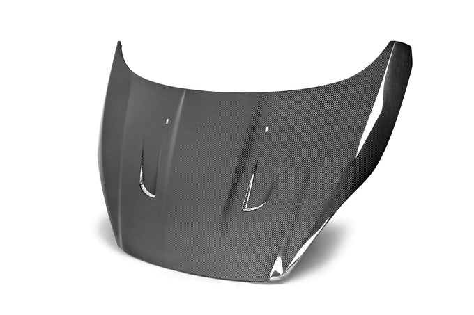 TM-style carbon fiber hood <br> 2014-2019 Ford Fiesta