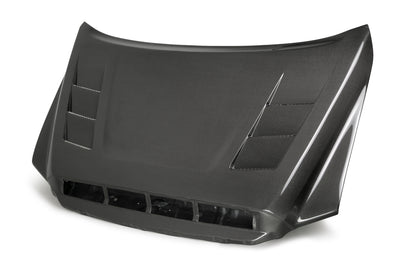 TS-style carbon fiber hood <br> 2014-2021 Toyota Tundra