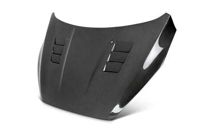 TS-style carbon fiber hood <br> 2015-2018 Ford Focus