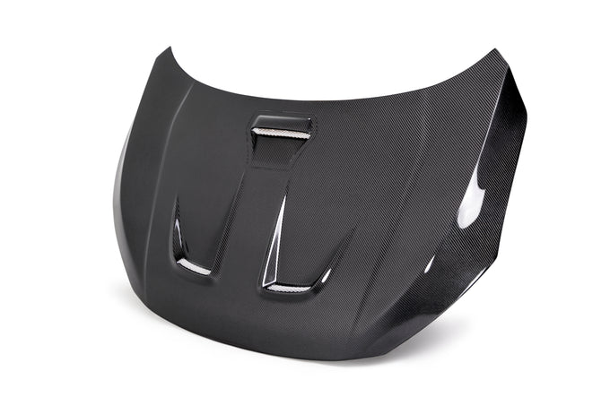 MR-style carbon fiber hood <br> 2016-2020 Honda Civic