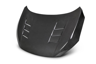 TS-style carbon fiber hood <br> 2016-2018 Honda Civic
