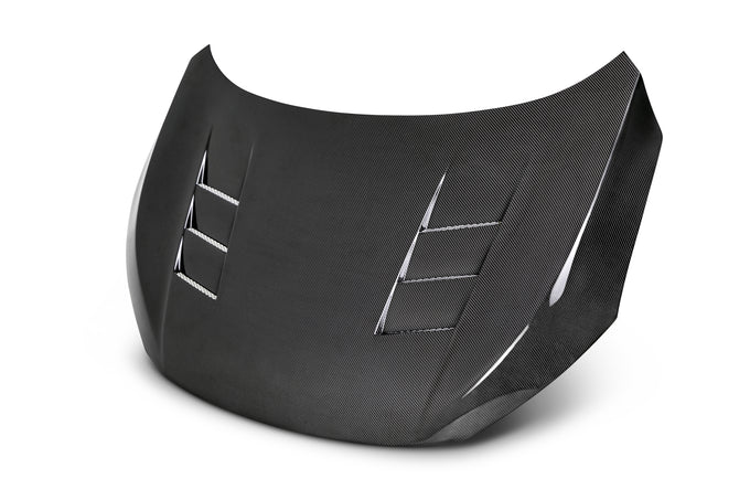 TS-style carbon fiber hood <br> 2016-2018 Honda Civic