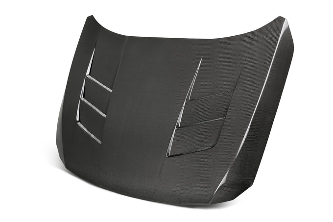 TS-style carbon fiber hood <br> 2018-2022 Honda Accord