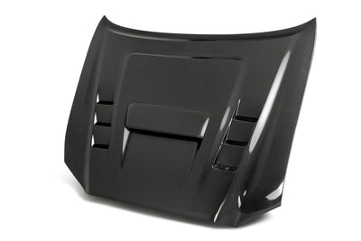 TS-style carbon fiber hood <br> 2016-2023 Toyota Tacoma
