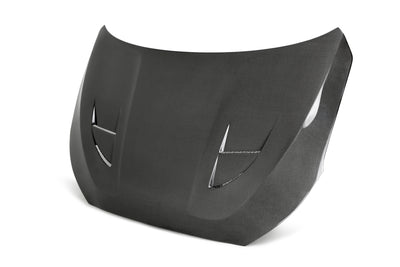 TS-style carbon fiber hood <br> 2019-2022 Hyundai Veloster