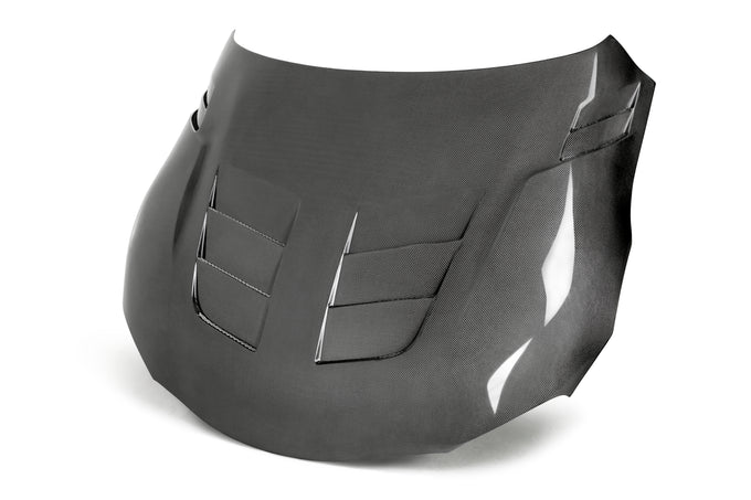 TSII-style double sided carbon fiber hood <br> 2020-2021 Toyota GR Supra