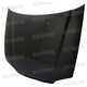 OEM-style carbon fiber hood <br> 1992-1995 Honda Civic