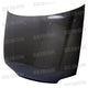 OEM-style carbon fiber hood <br> 1992-1995 Honda Civic