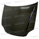 OEM-style carbon fiber hood <br> 1999-2000 Honda Civic