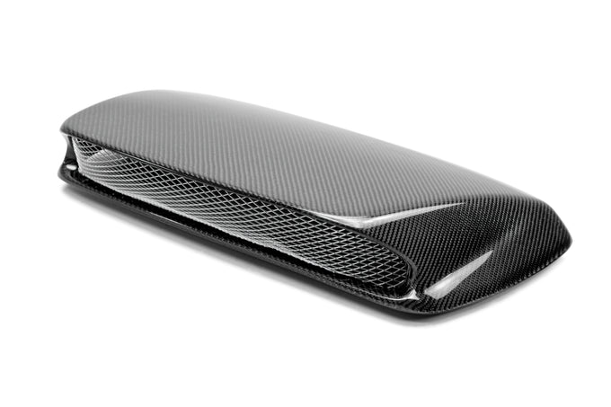 STI-style carbon fiber hood scoop <br> 2002-2003 Subaru Impreza