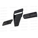 OEM-style carbon fiber hood scoop <br> 2008-2015 Mitsubishi Lancer EVO X