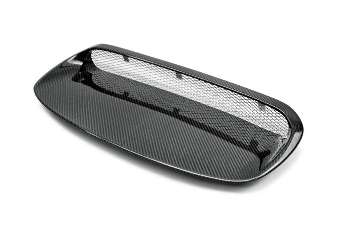 OE-style carbon fiber hood scoop <br> 2008-2014 Subaru WRX/STi