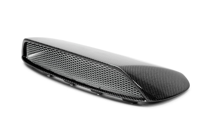 STI-style carbon fiber hood scoop <br> 2008-2014 Subaru WRX/STi