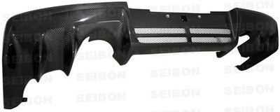 OEM-style carbon fiber rear diffuser <br> 2008,2010-2015 Mitsubishi Lancer