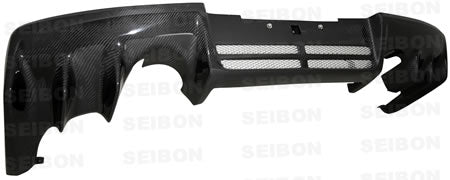 OEM-style carbon fiber rear diffuser <br> 2008,2010-2015 Mitsubishi Lancer