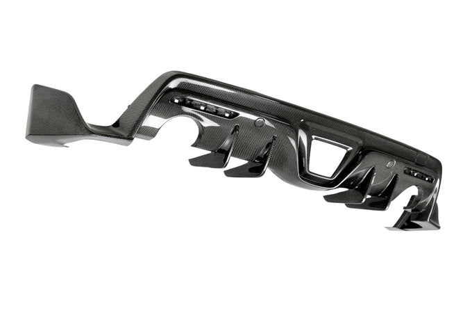 MB-style carbon fiber rear diffuser <br> 2020-2026 Toyota GR Supra
