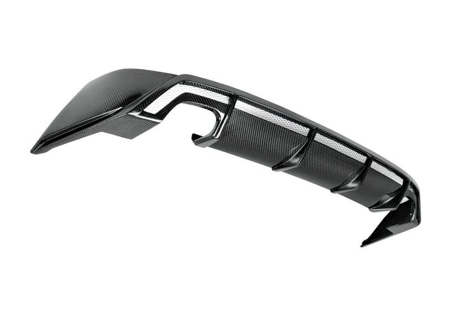 RF-style carbon fiber rear lip <br> 2014-2016 Lexus IS 200T/250/350