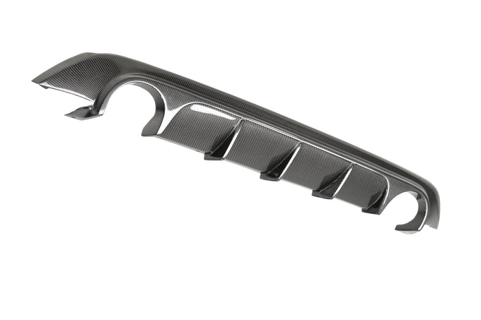 TB-style carbon fiber rear lip <br> 2017-2022 Infiniti Q60