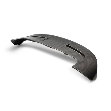 ST-style carbon fiber rear spoiler <br> 2014-2019 Ford Fiesta Hatchback