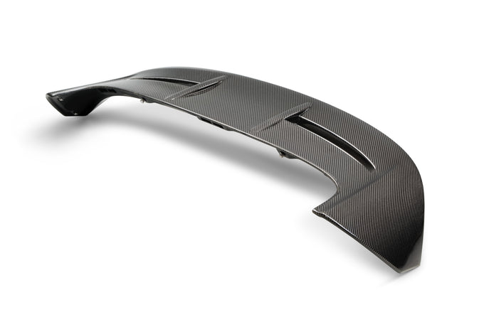 ST-style carbon fiber rear spoiler <br> 2014-2019 Ford Fiesta Hatchback