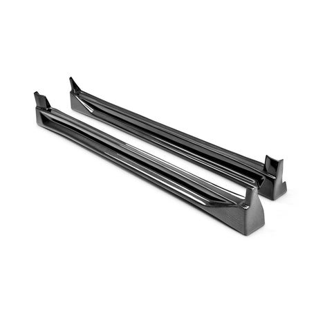 CW-style carbon fiber side skirts <br> 2004-2005 Subaru Impreza / WRX