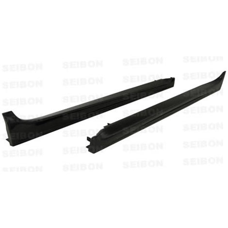 OEM-style carbon fiber side skirts <br> 2008,2010-2015 Mitsubishi Lancer