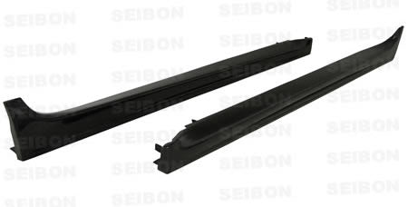 OEM-style carbon fiber side skirts <br> 2008,2010-2015 Mitsubishi Lancer