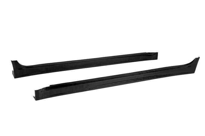 VR-style carbon fiber side skirts <br> 2008,2010-2015 Mitsubishi Lancer