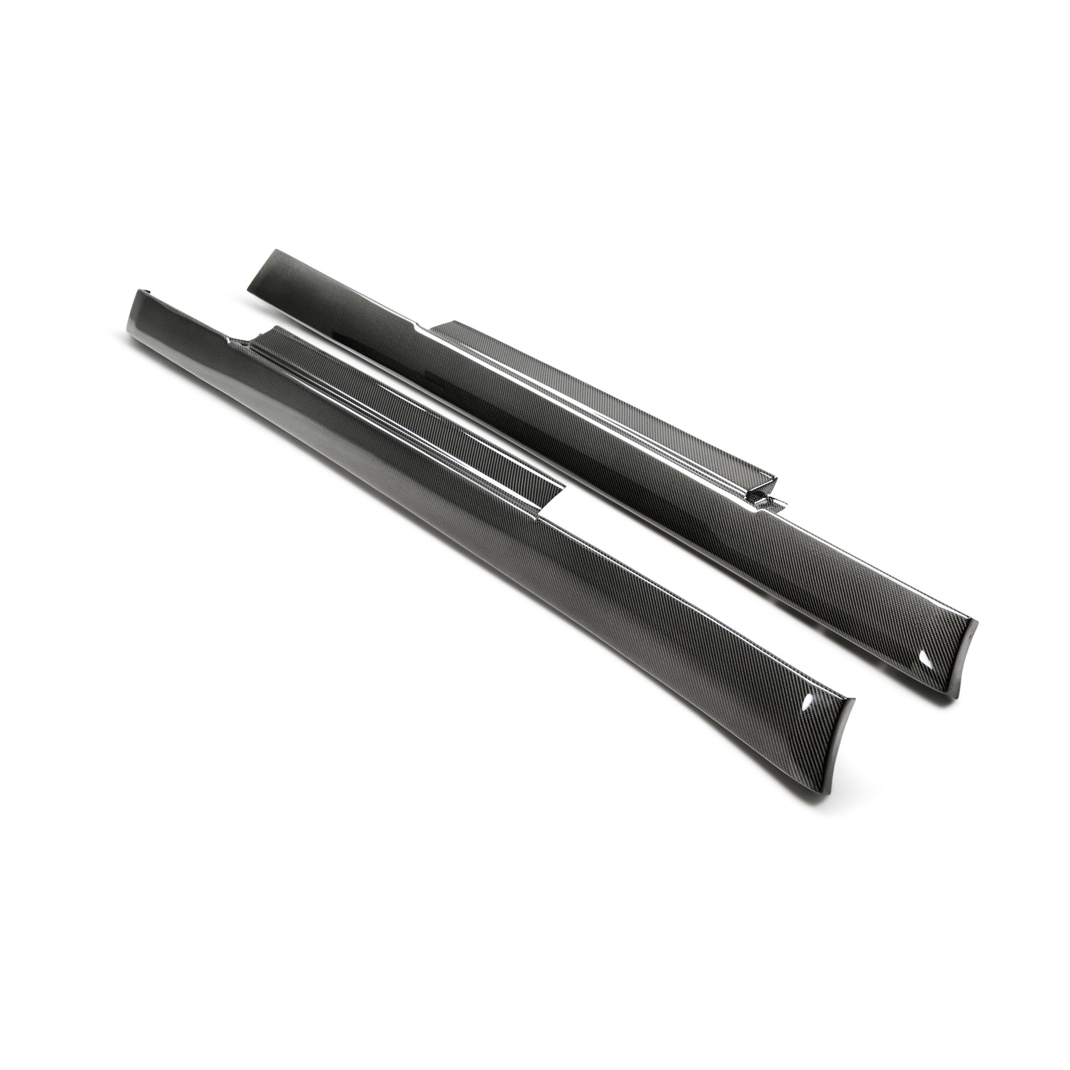 OEM-style carbon fiber side skirts <br> 2009-2016 Nissan GT-R