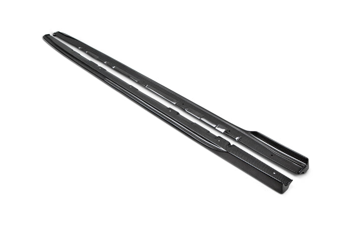 MB-style carbon fiber side skirts <br> 2015-2018 Subaru WRX WRX STI