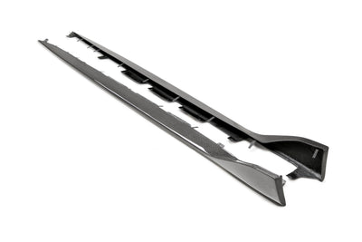 OEM-style carbon fiber side skirts <br> 2020-2026 Toyota GR Supra