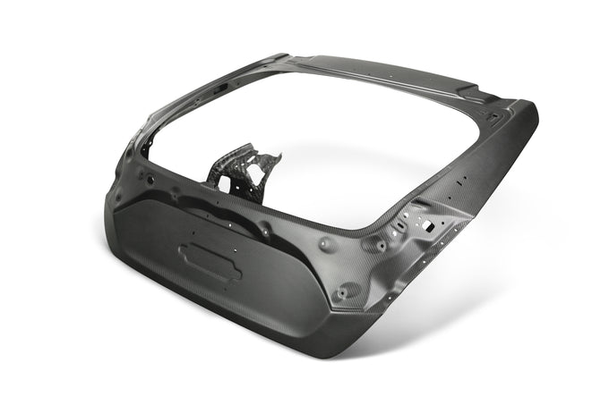 OEM-style dry carbon Fiber trunk lid <br> 2017-2020 Honda Civic