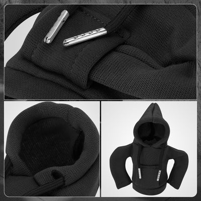 Black Hoodie Gear Shift Knob Cover <br> Universal