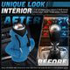 Blue Hoodie Gear Shift Knob Cover <br> Universal