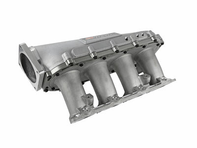 Silver Ultra Series K Series Race Intake Manifold <br> Honda K20A/K20A2/K20Z1/K24A1
