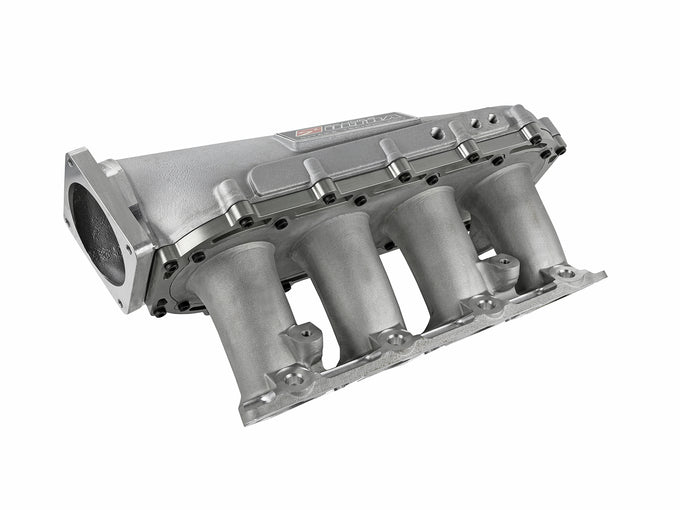 Silver Ultra Series K Series Race Intake Manifold <br> Honda K20A/K20A2/K20Z1/K24A1