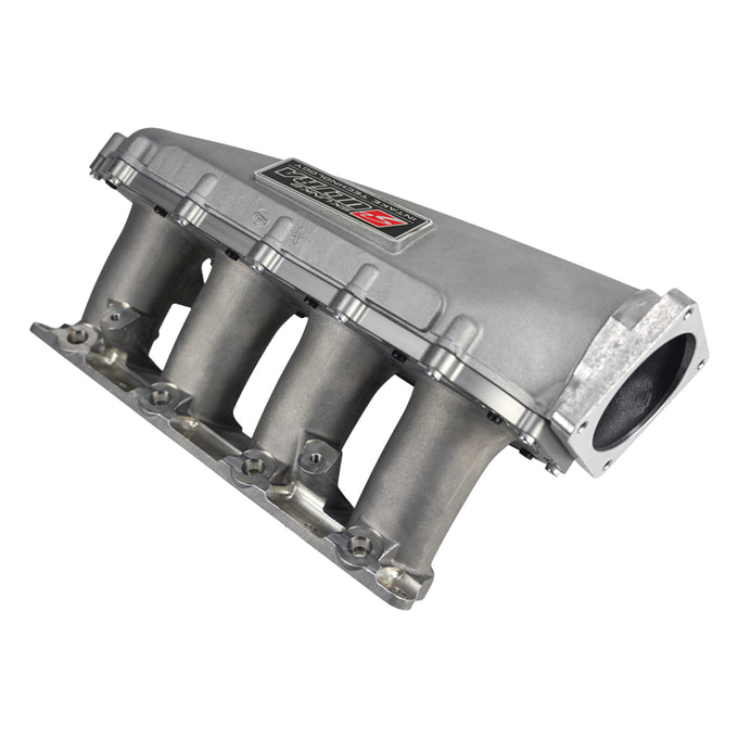 Ultra Race Intake Manifold Style w/Silver Adapter <br> Honda K20A/K20A2/K20Z1/K24A2