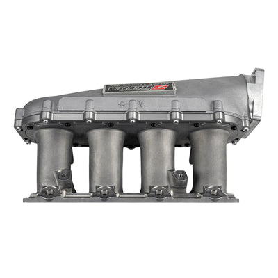Ultra Race Intake Manifold Style w/Silver Adapter <br> Honda K20A/K20A2/K20Z1/K24A2