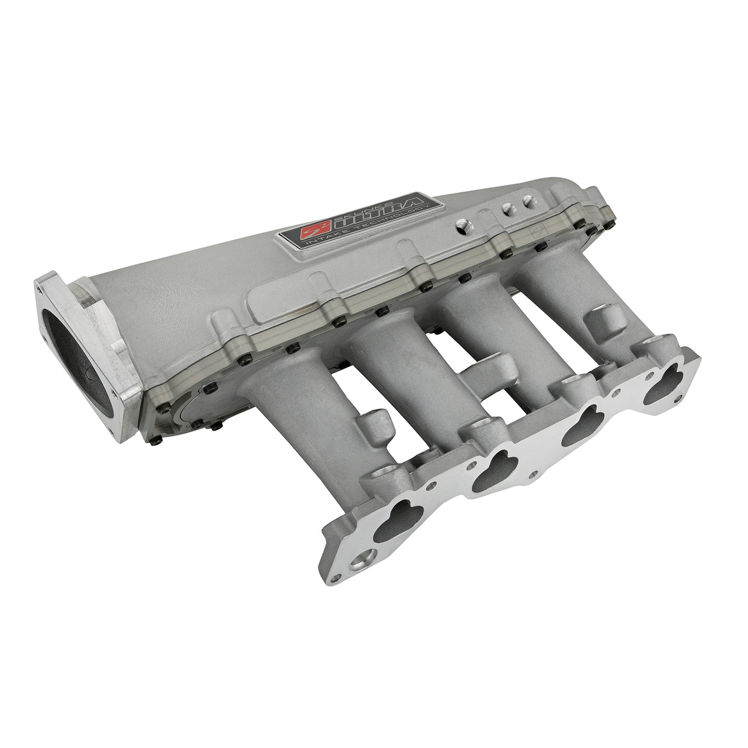 Ultra / D Series Race Intake Manifold - 3.5L Silver Manifold <br> Honda D16Z6/D16Y8