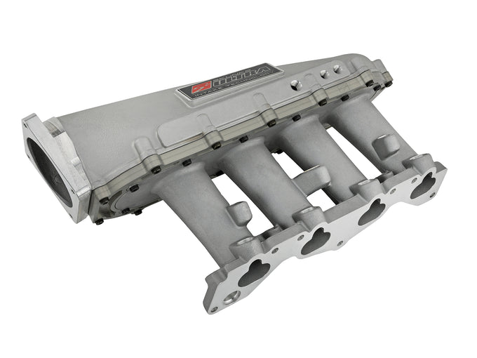 Ultra / D Series Race Intake Manifold - 3.5L Silver Manifold <br> Honda D16Z6/D16Y8
