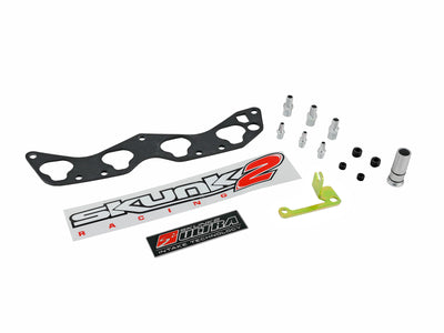 Ultra / D Series Race Intake Manifold - 3.5L Silver Manifold <br> Honda D16Z6/D16Y8