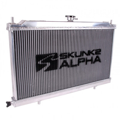 Alpha Series Radiator Dual Core Design <br> 88-91 Honda Civic/CR-X