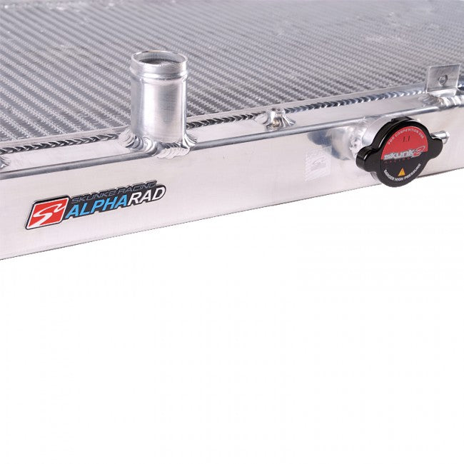 Alpha Series Radiator Dual Core Design <br> 88-91 Honda Civic/CR-X