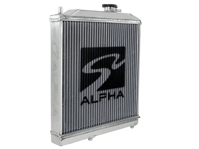 Alpha Radiator Dual-Core Design <br> 88-91 Honda Civic/CRX